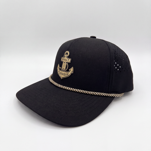 ANCHOR HAT - BLACK